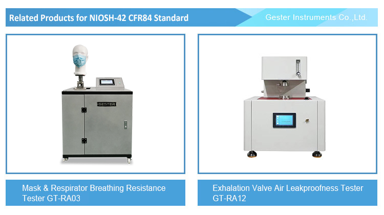NIOSH-42 CFR84 testing machine