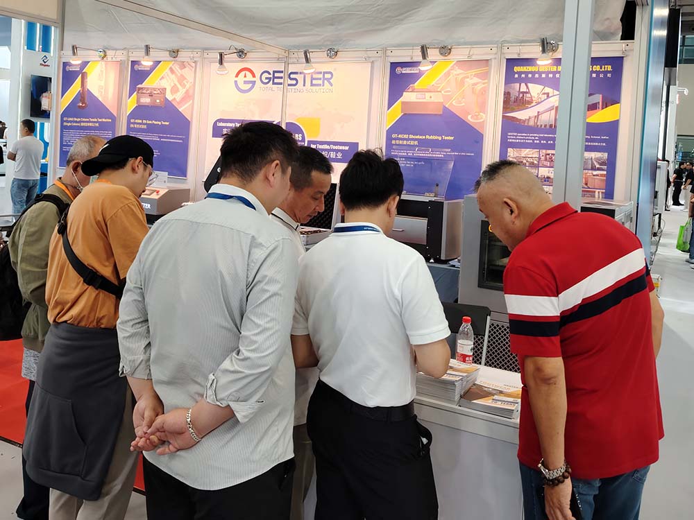 GESTER Showcased Footwear Testing Equipment at Shoes & Leather Guangzhou 2025
