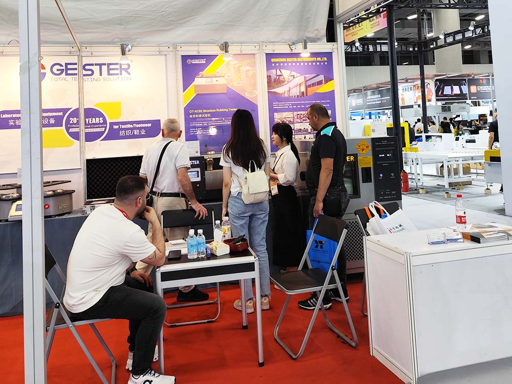 GESTER Showcased Footwear Testing Equipment at Shoes & Leather Guangzhou 2025