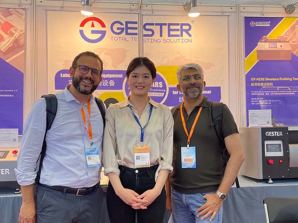 GESTER Showcased Footwear Testing Equipment at Shoes & Leather Guangzhou 2025
