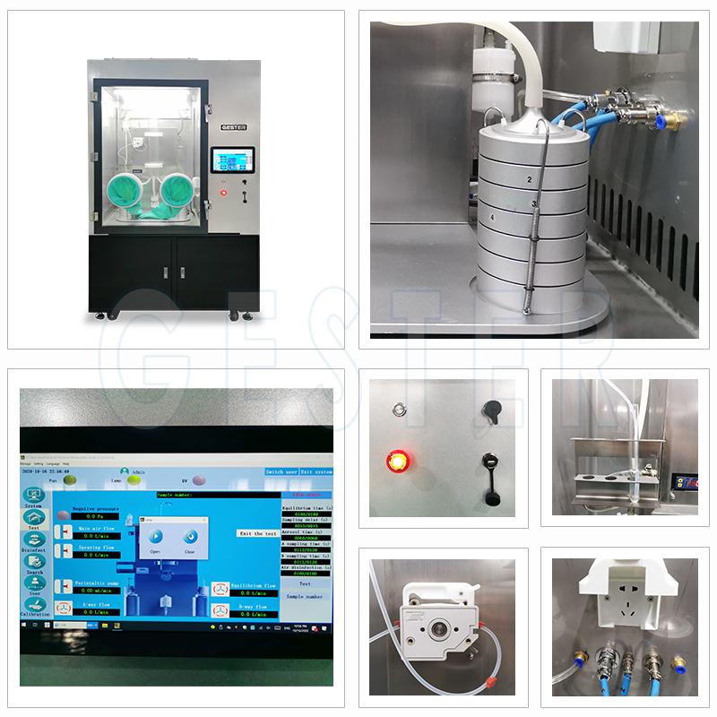 Mask bacterial filtration efficiency detector Test