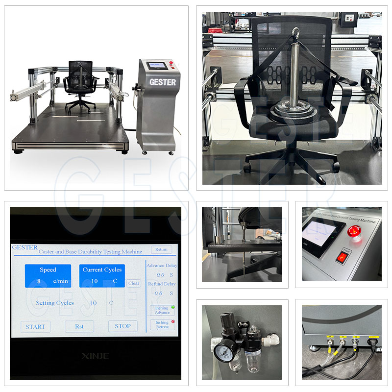 Caster and Base Durability Testing Machine GT-LB09