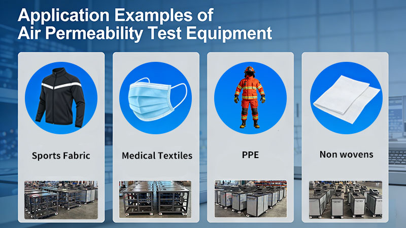 ASTM D737 Air Permeability Tester