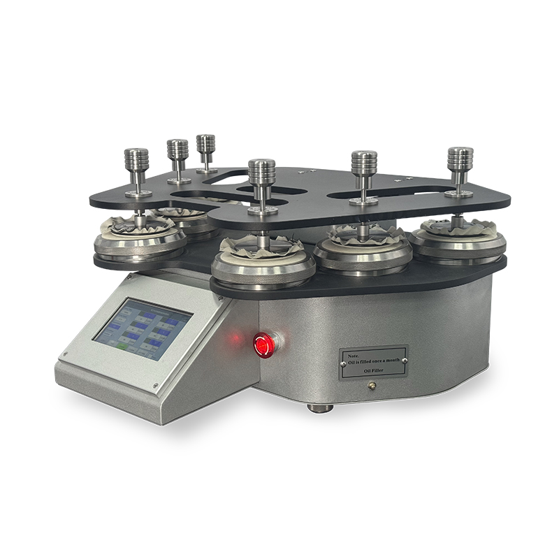 ISO 12945-2: Método de prueba para la formación de bolitas en la superficie utilizando el comprobador de abrasión Martindale