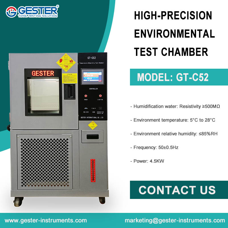 Cámara de pruebas ambientales de alta precisión GT-C52
