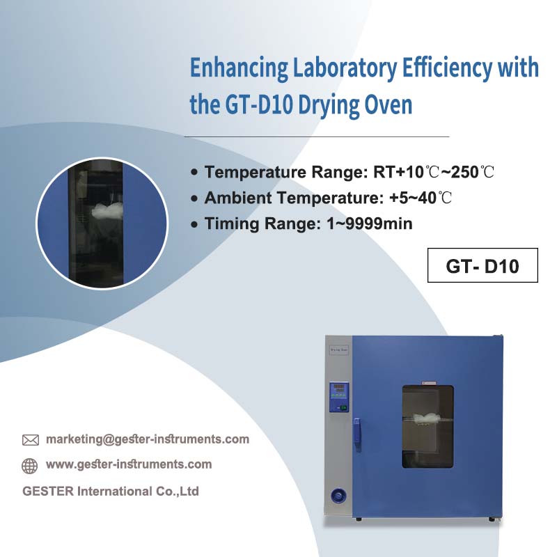 Mejora de la eficiencia del laboratorio con el horno de secado GT-D10