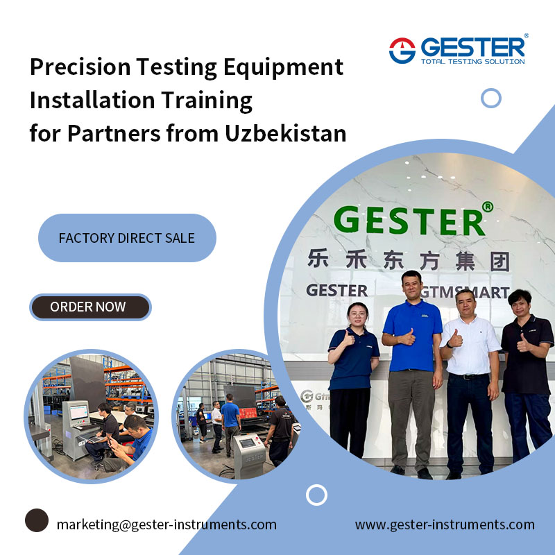 Capacitación en instalación de equipos de prueba de precisión para socios de Uzbekistán