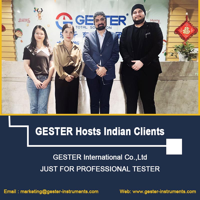 GESTER recibe a clientes indios: una visita especial